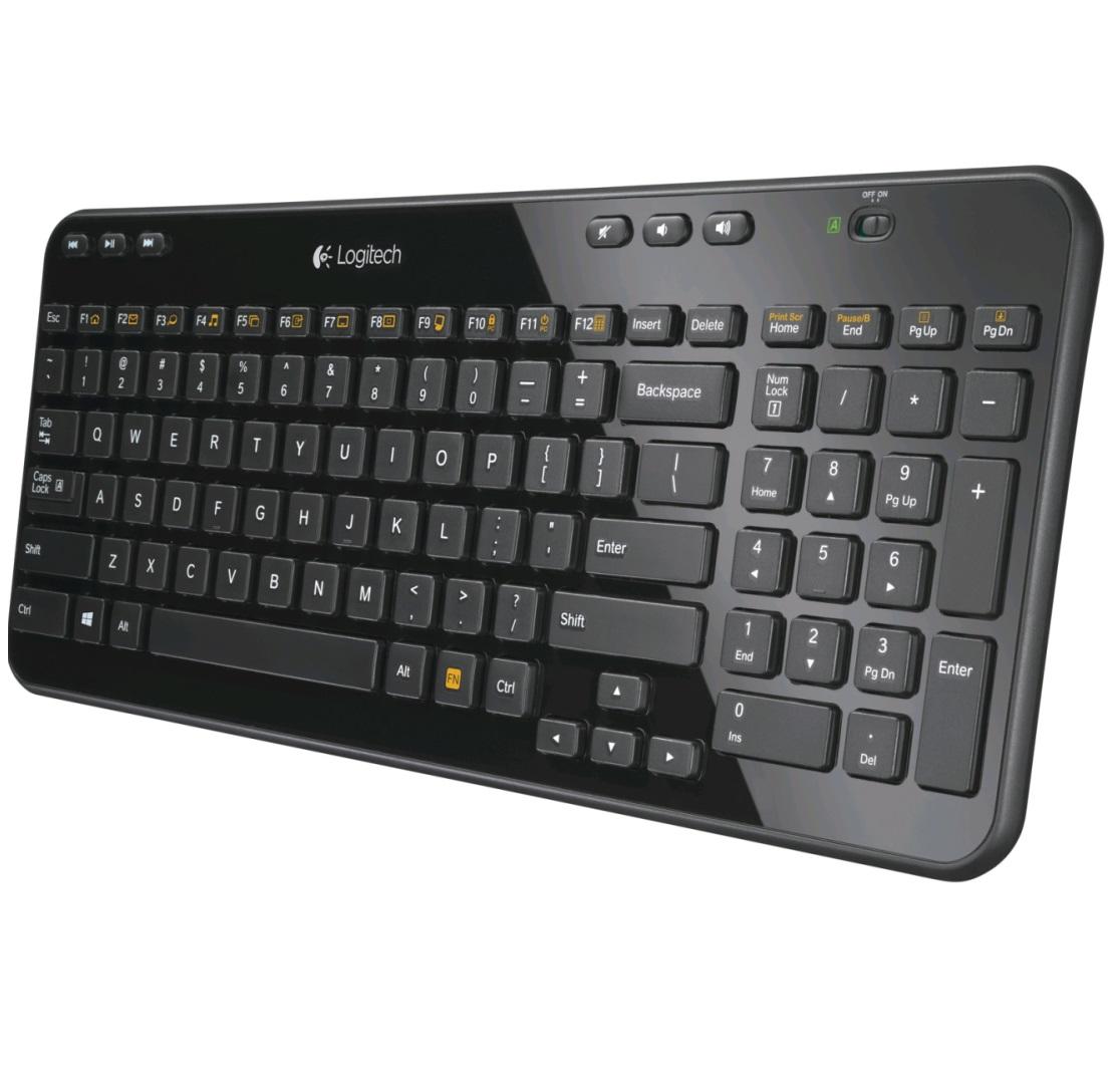 Aanbieding Toetsenborden. Logitech K360 toetsenbord grijs