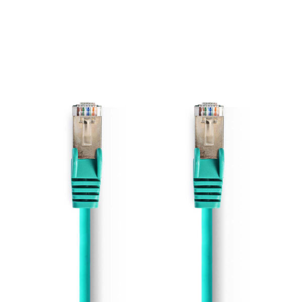 Aanbieding Netwerkkabels. CAT5e SF/UTP kabel groen 15m