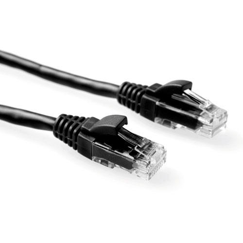 Aanbieding Netwerkkabels. ACT CAT6 U/UTP kabel 20m zwart