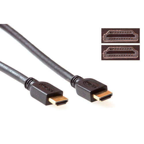 Aanbieding HDMI kabels. ACT 4K HDMI kabel M/M 0