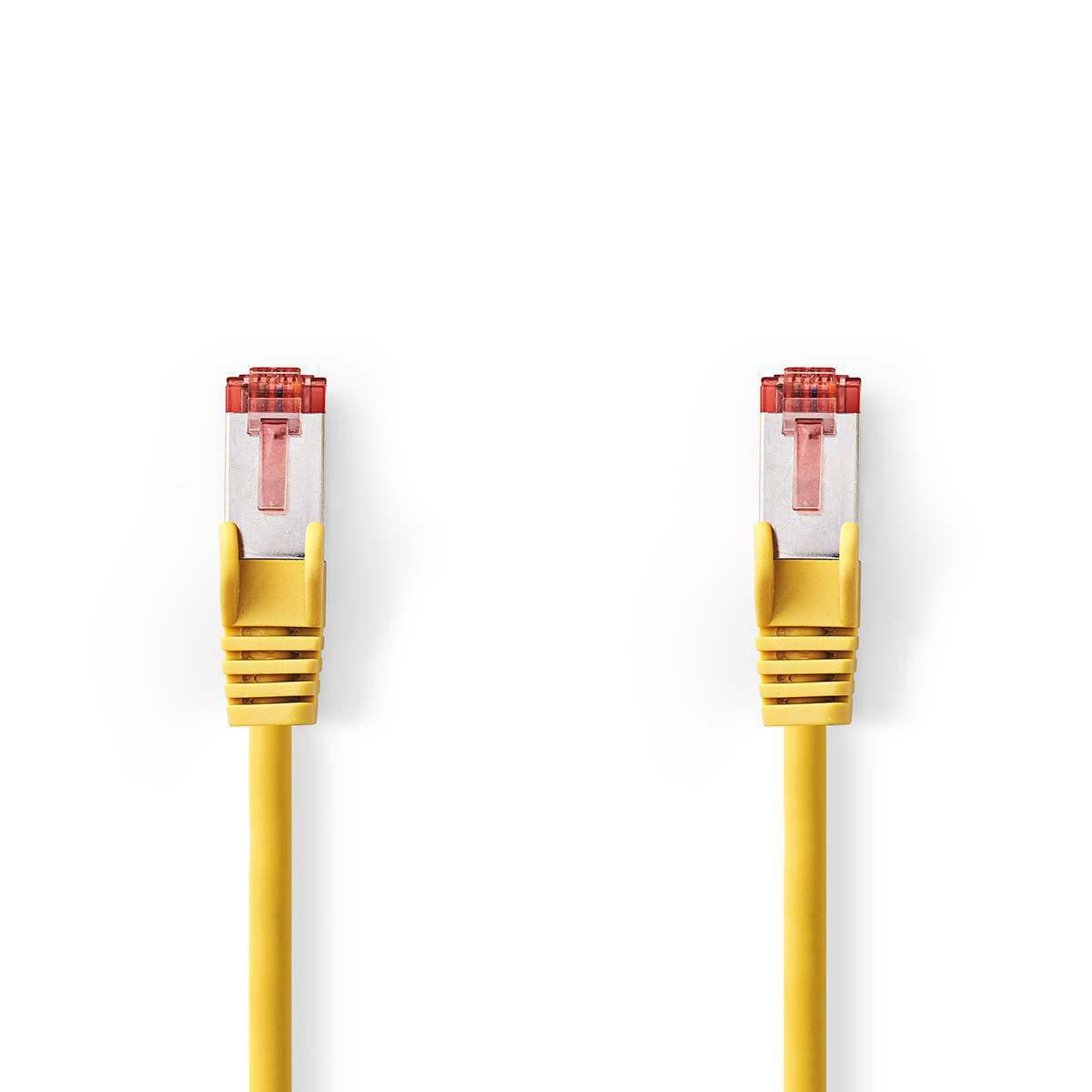 Aanbieding Netwerkkabels. CAT6 S/FTP kabel 10m geel