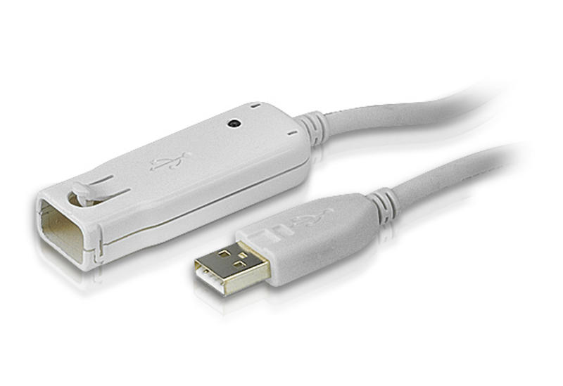 Aanbieding USB kabels. Aten UE2120 USB 2.0 verlengkabel 12m