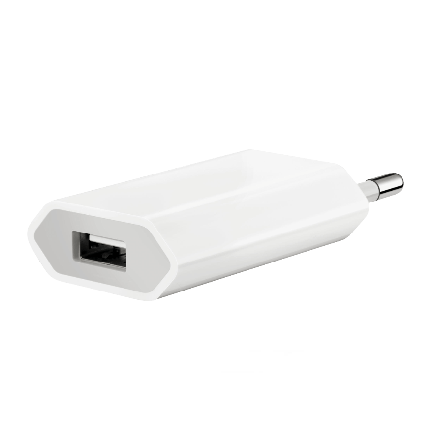 Aanbieding Thuisladers. Apple USB lichtnetadapter 5W bulk