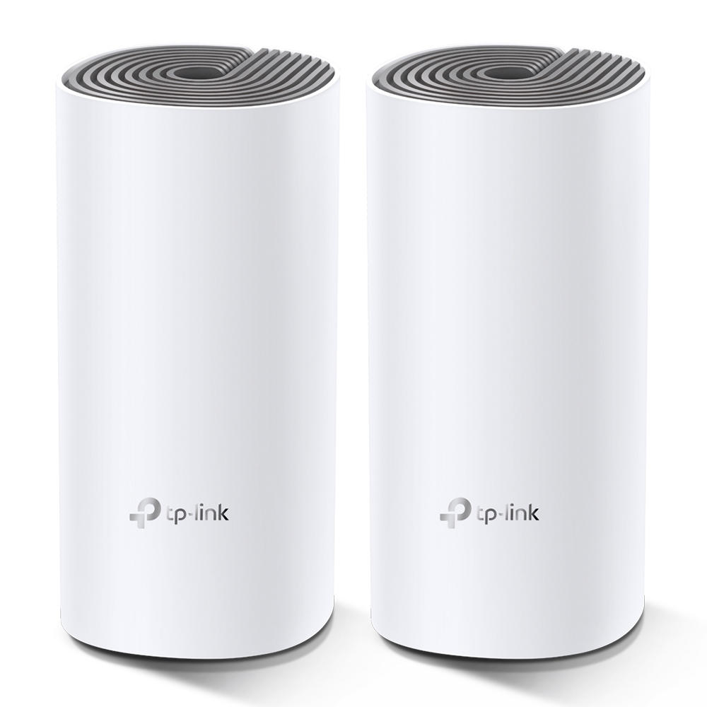 Aanbieding Routers. TP-Link Deco E4 Wifi systeem 2 pack