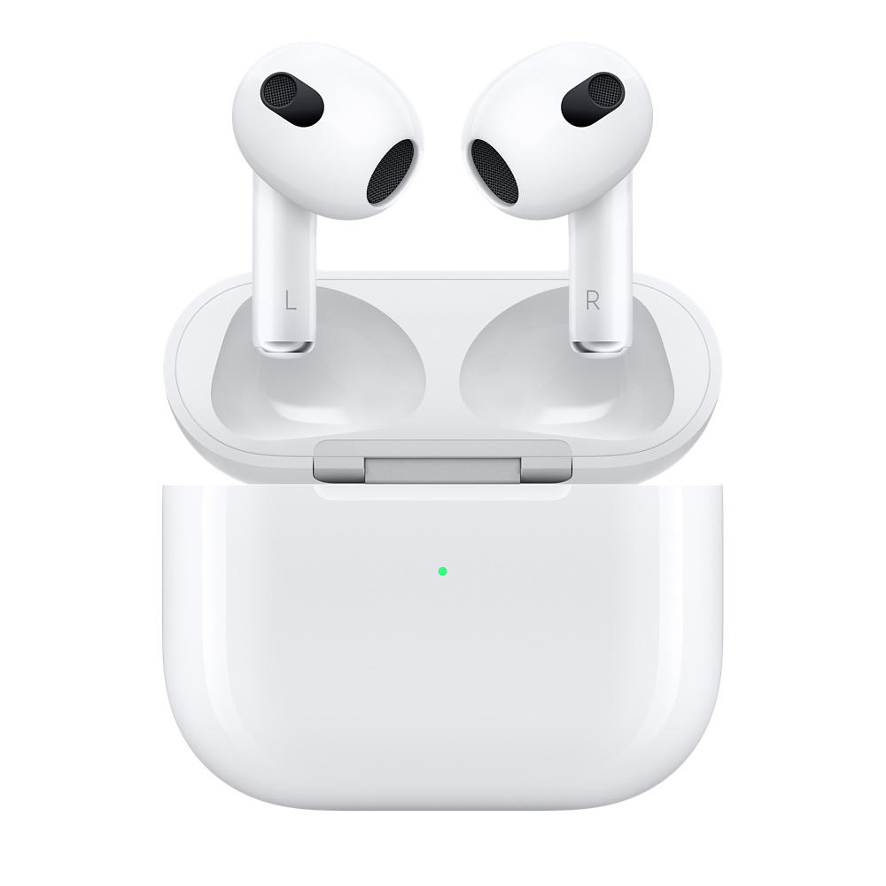 Aanbieding Gaming headsets. Apple AirPods 3 met Lightning case