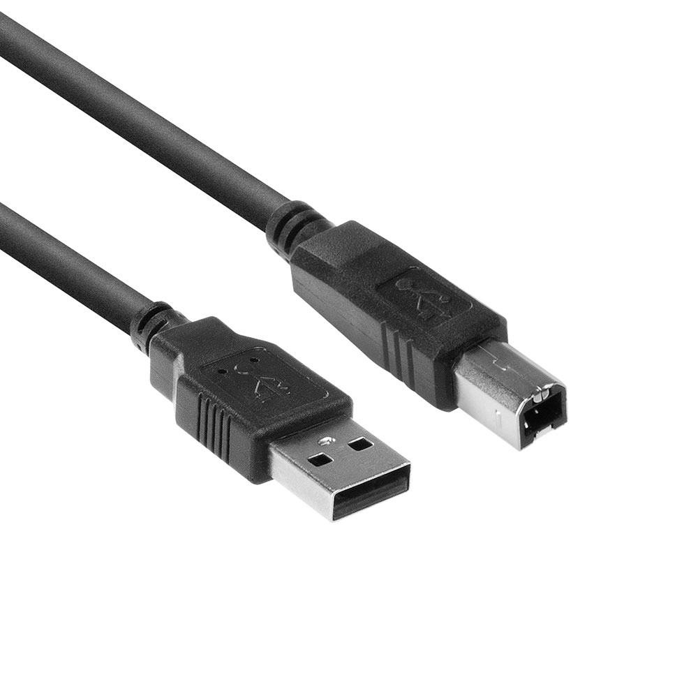 Aanbieding USB kabels. ACT USB A naar B M/M 1m
