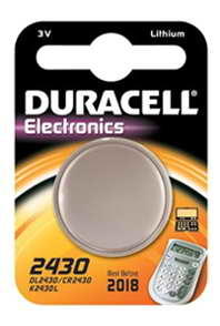 Aanbieding Batterijen. Duracell CR2430 knoopcelbatterij
