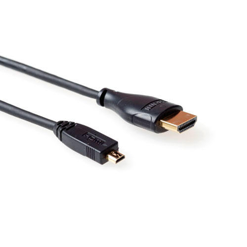 Aanbieding HDMI kabels. ACT HDMI naar Micro HDMI kabel M/M 1