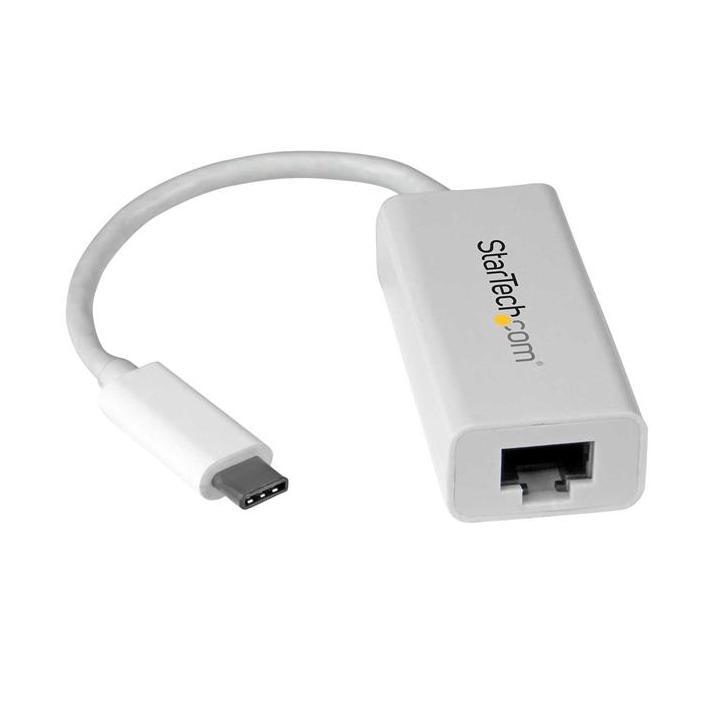 Aanbieding USB converters. StarTech USB-C naar Gigabit adapter wit