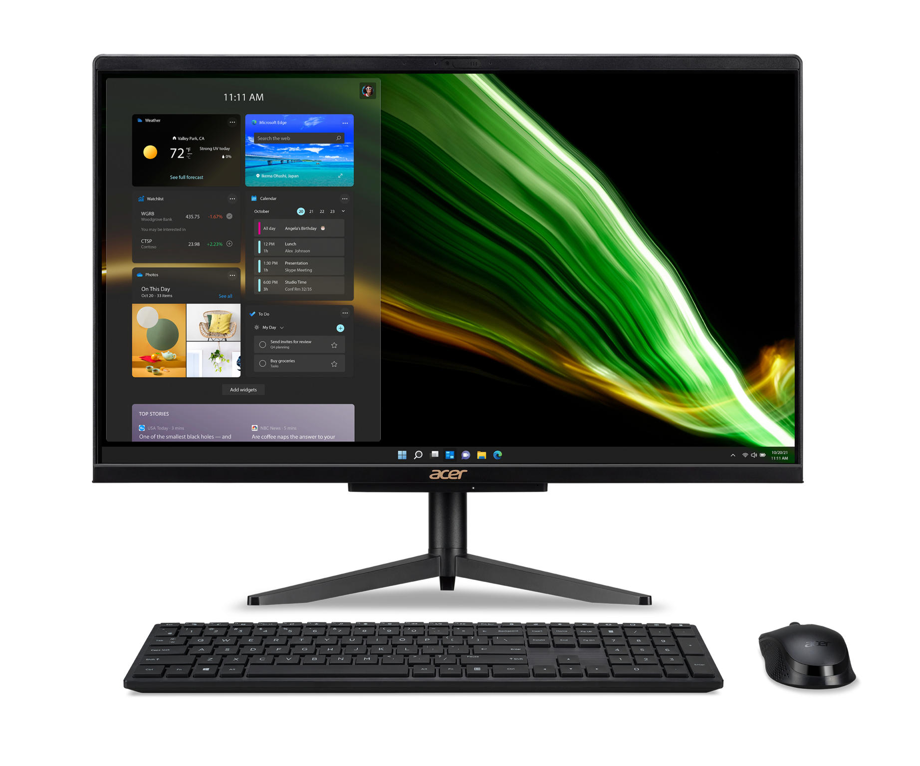 Aanbieding All-In-One PC's. Acer Aspire C24-1600 IN45 NL