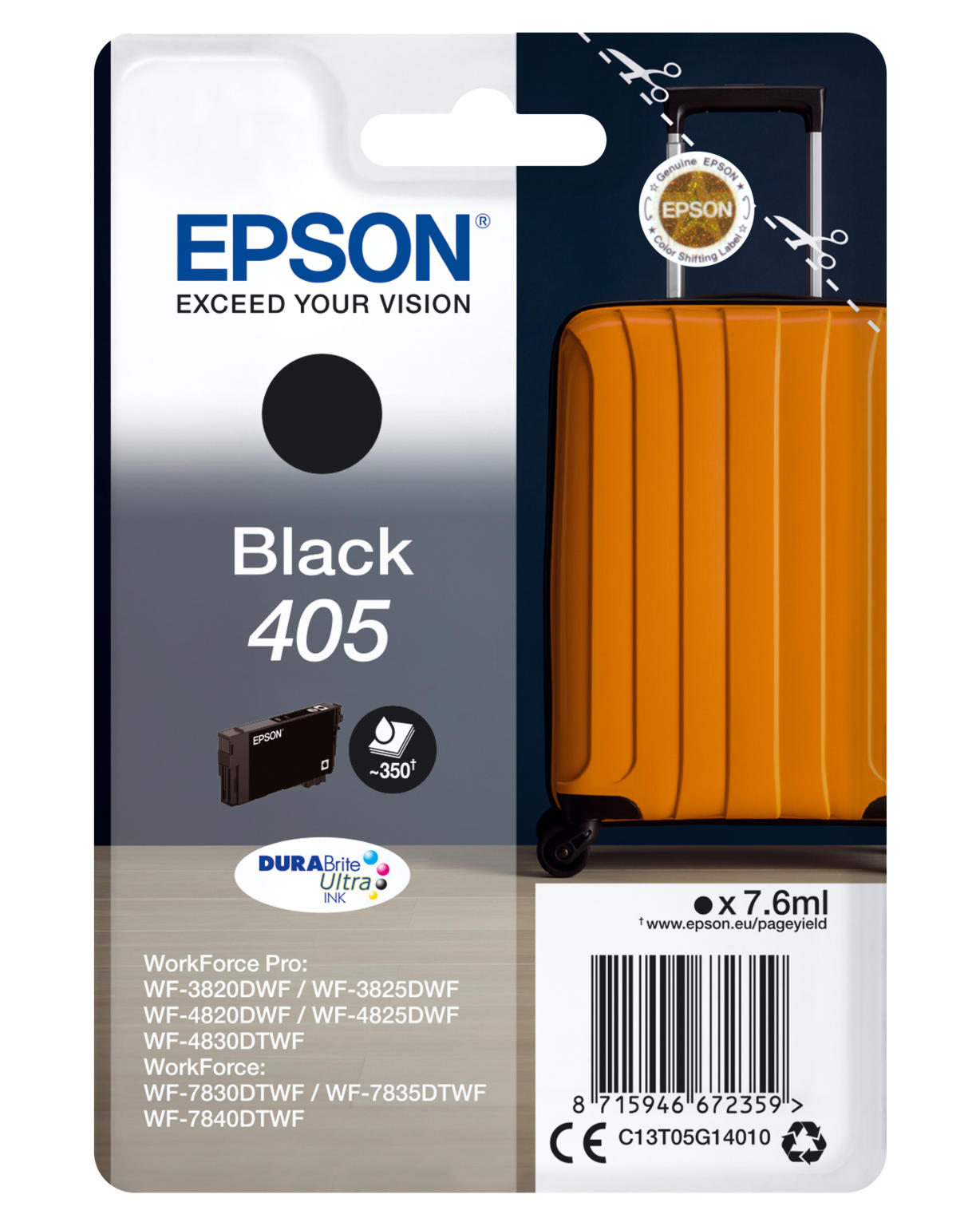 Aanbieding Cartridges. Epson 405 zwart