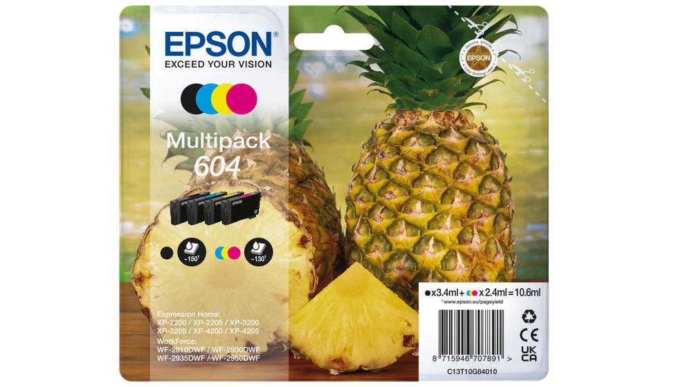Aanbieding Cartridges. Epson 604 Multipack 4-kleuren
