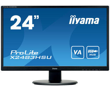 Aanbieding Monitoren. Iiyama ProLite X2483HSU-B5 monitor