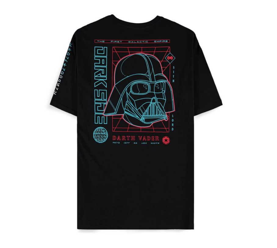 Aanbieding T-Shirts. Difuzed Star Wars Dark Side shirt - XL